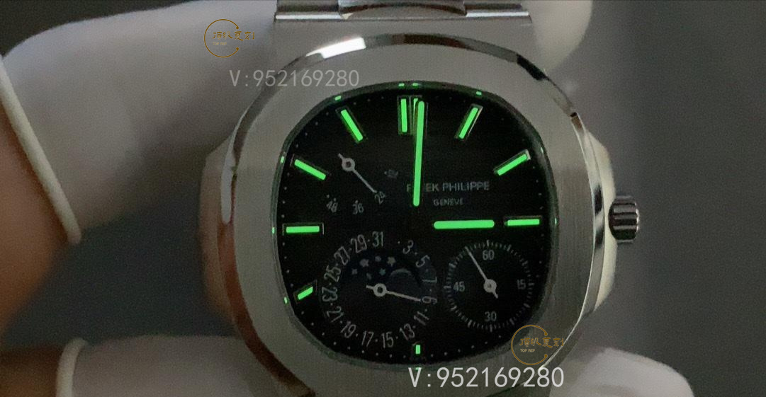 ZF廠(PPF廠)百達(dá)翡麗鸚鵡螺5712復(fù)刻表V2版一體機深度測評-復(fù)刻表